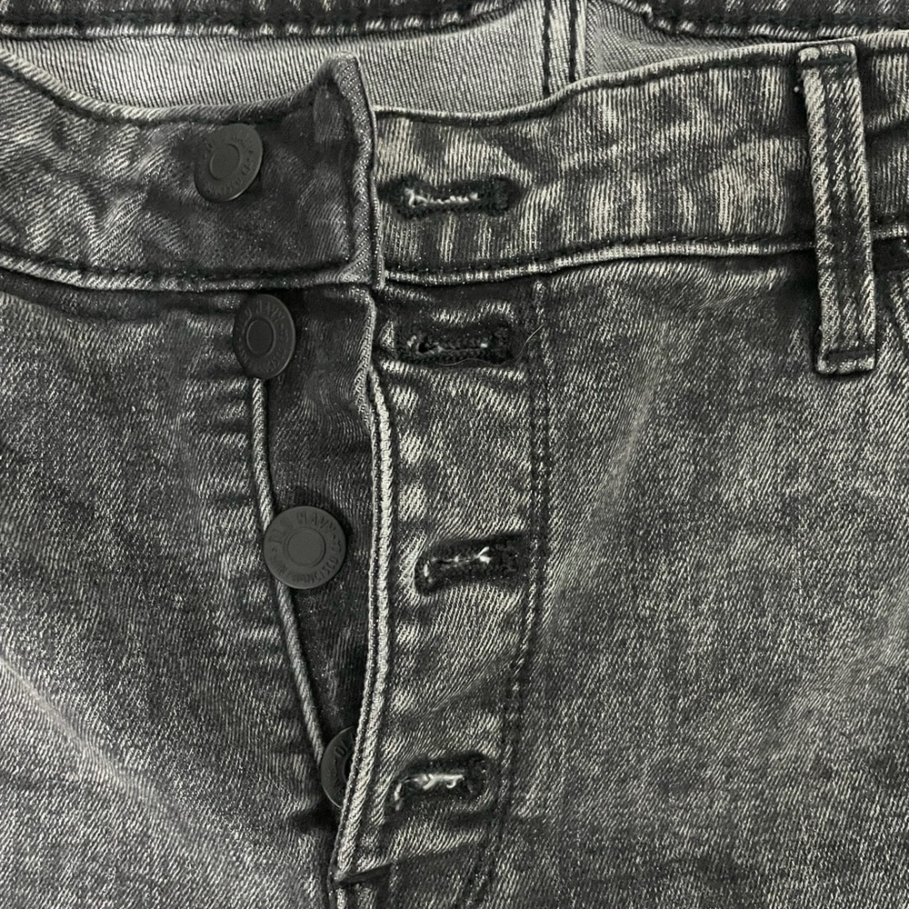 Old Navy Gray Acid Wash Skinny Jeans